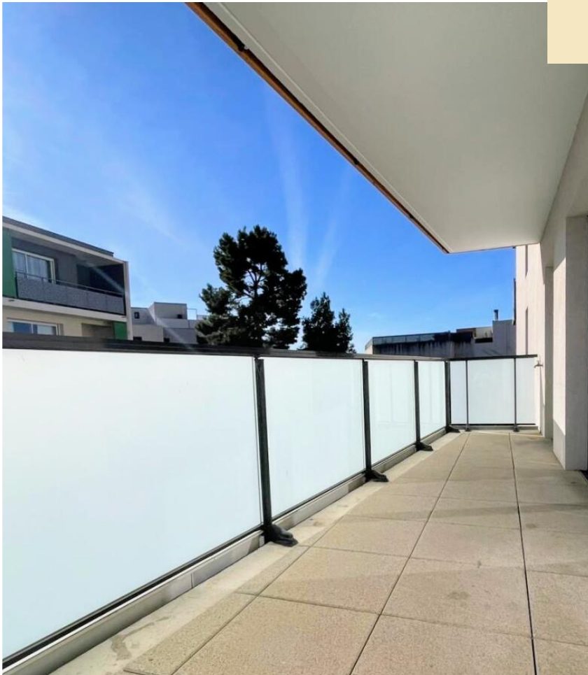 Grande terrasse de l'appartement